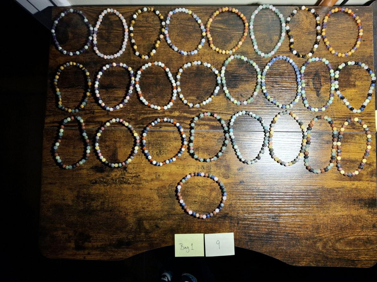 A Variety Of Handmade Beaded Bracelets - Flushing, New York - FleaMarketBay