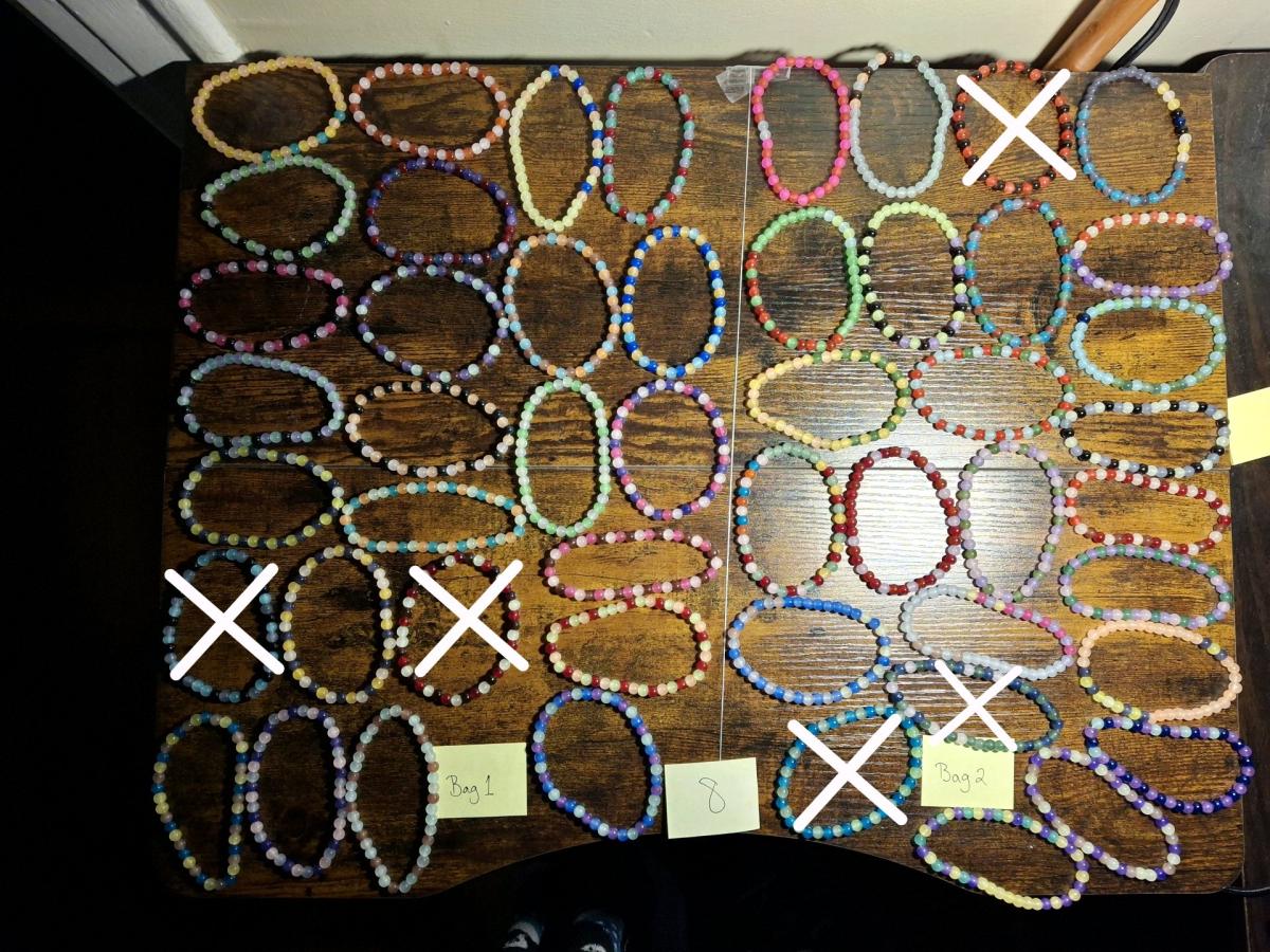 A Variety Of Handmade Beaded Bracelets - Flushing, New York - FleaMarketBay