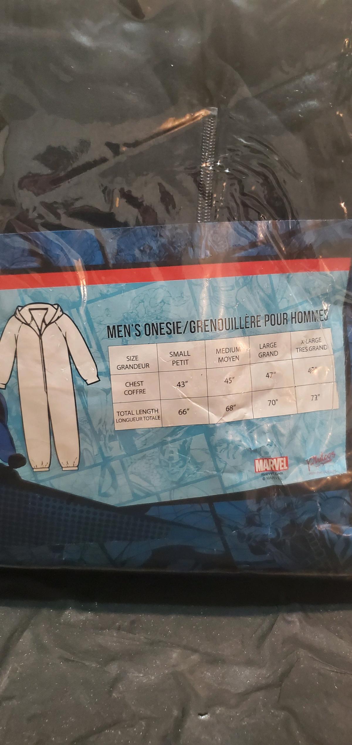 Marvel Venom Mens Hooded Union Suit Onesie - Ozone Park, New York - FleaMarketBay