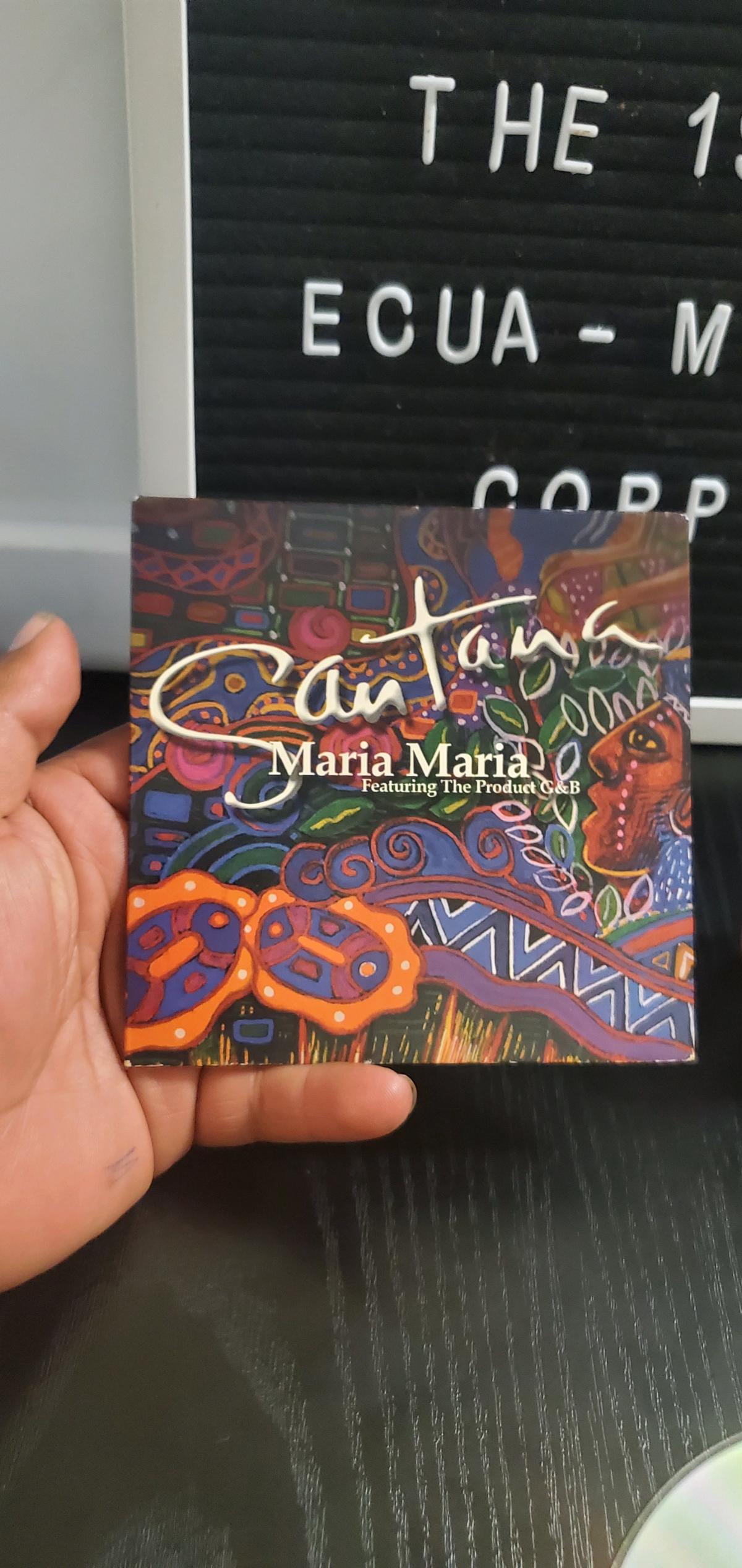 Santana Maria Maria CD Single - Ozone Park, New York - FleaMarketBay