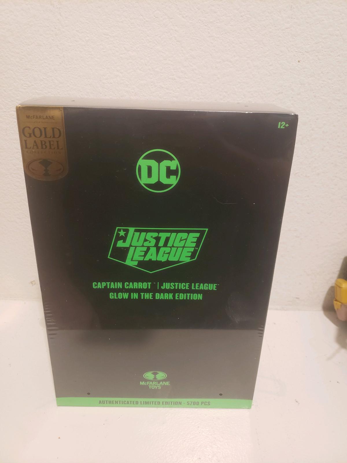 Dc Mcfarlane Gold Label  Justice League Captain Carrot - Calimesa, California - FleaMarketBay