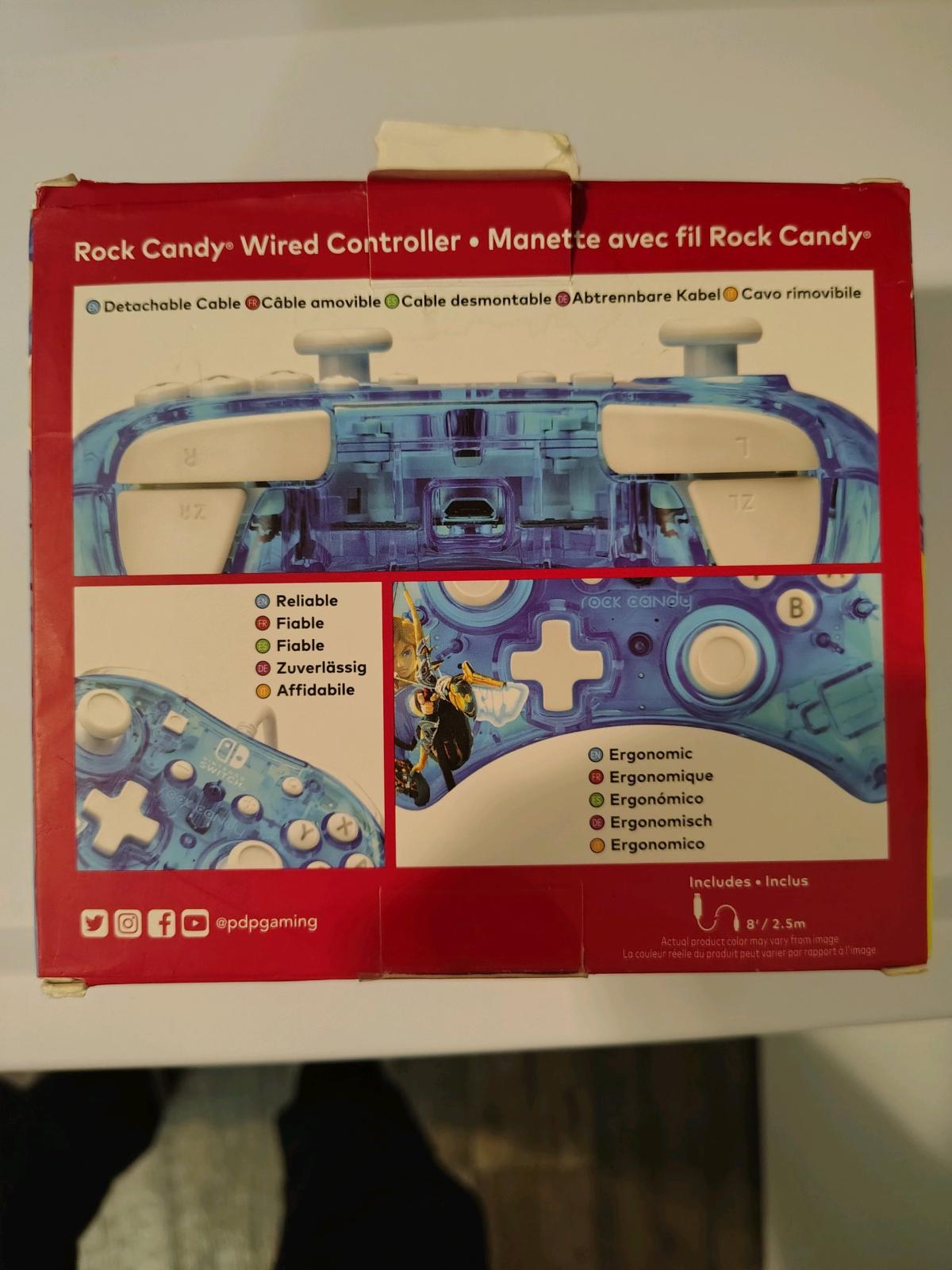 Rock Candy Wired Nintendo Switch Pro Controller  Zelda Breat - Kissimmee, Florida - FleaMarketBay