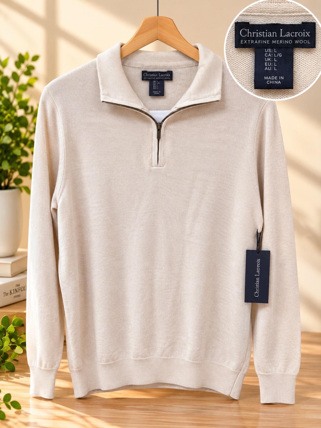 NEW Christian Lacroix Sweater Mens L - Hatch, New Mexico - FleaMarketBay