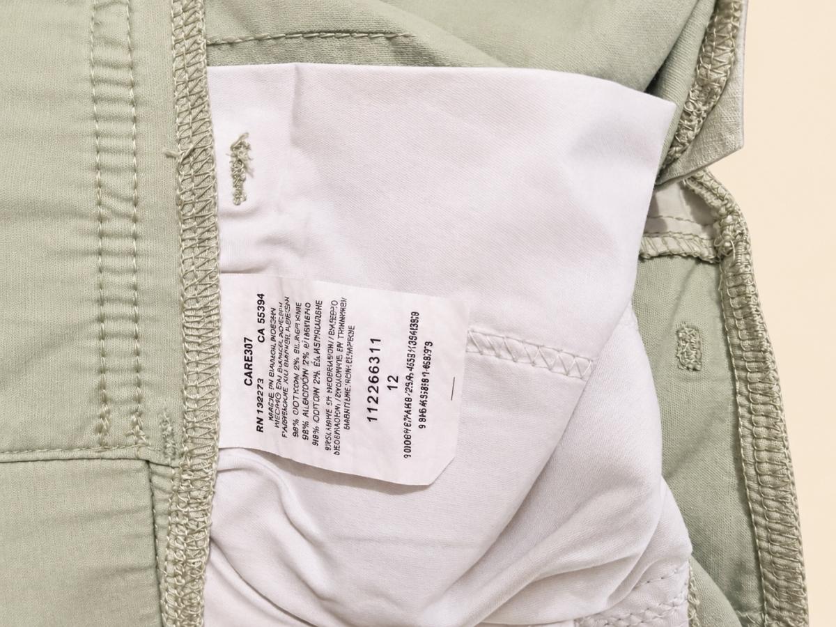 Short Cargo Lee para Mujer Color Pistacho - Hatch, New Mexico - FleaMarketBay