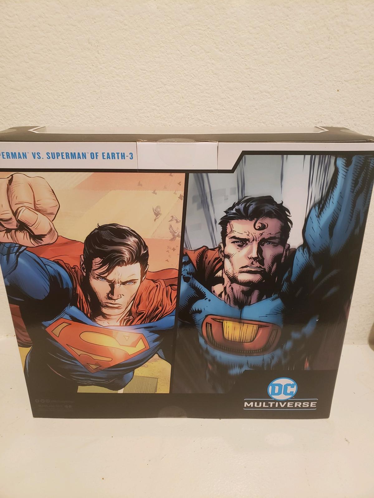 Dc Mcfarlane  Superman vs superman of of  Earth - Calimesa, California - FleaMarketBay