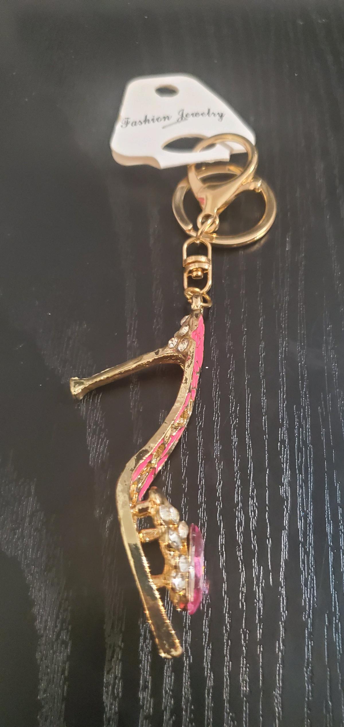 Assorted Rhinestone Fashion Jewelry Keychains - Ozone Park, New York - FleaMarketBay