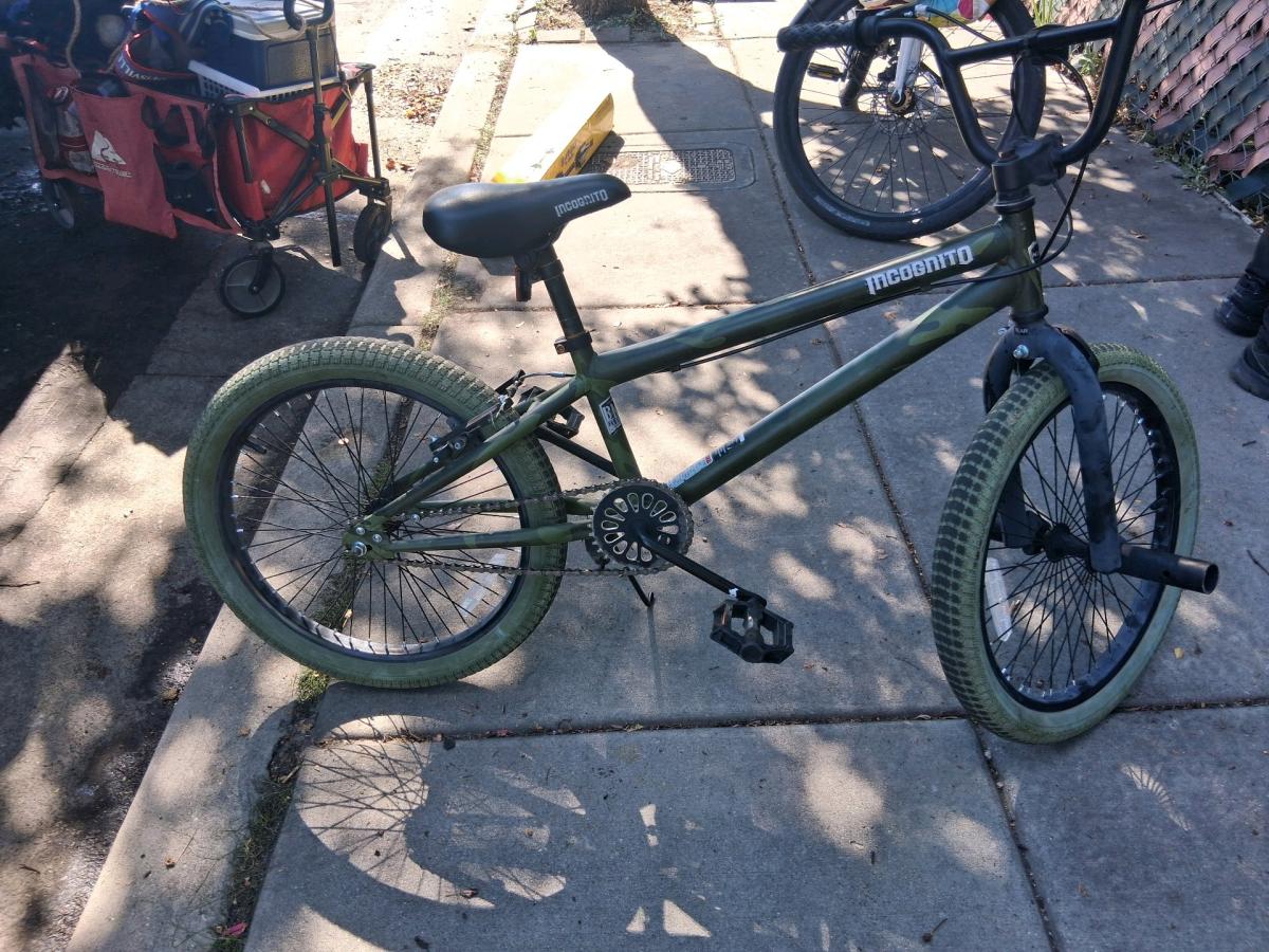 Incognito BMX Bike Olive Green - Salt Lake City, Utah - FleaMarketBay