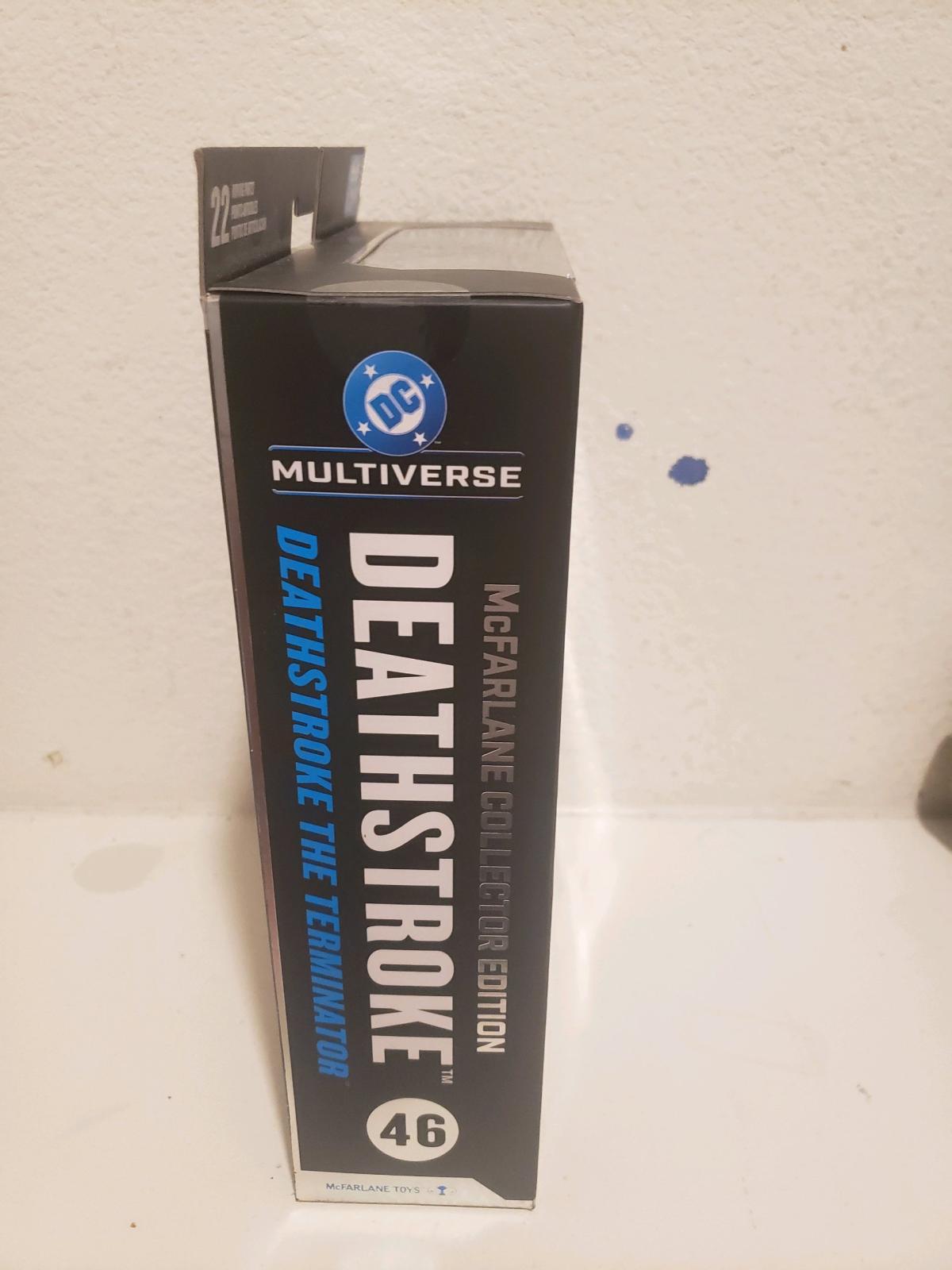 Dc multiverse mcfarlane collector edition Deathstroke - Calimesa, California - FleaMarketBay