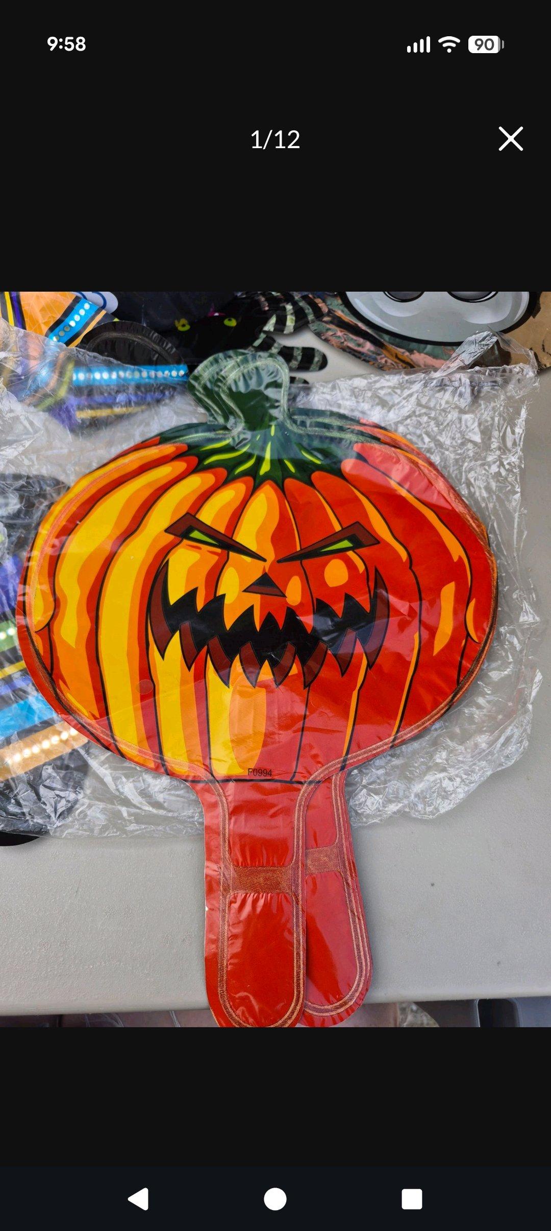 pumpkin faced Halloween balloons 5 different balloons 20ea - Port Orange, Florida - FleaMarketBay