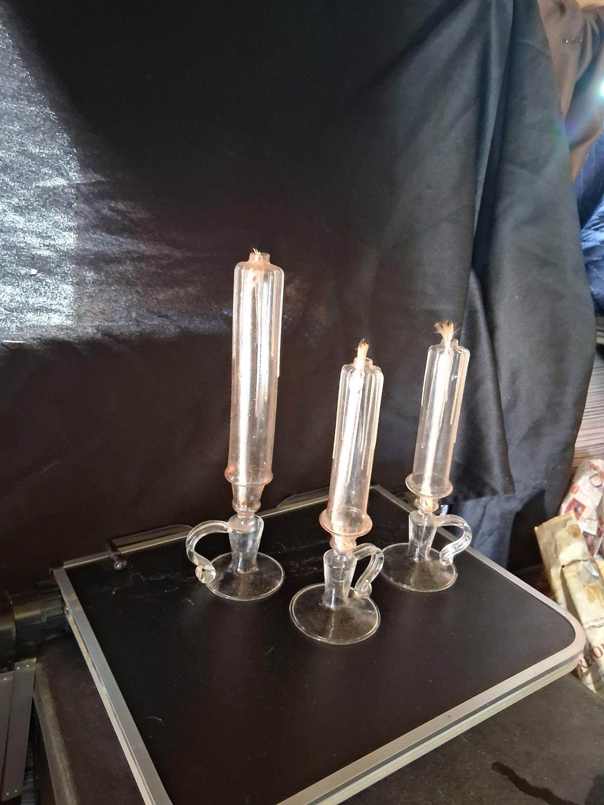 From the 1930 handblown oil lamps - Hemet, California - FleaMarketBay