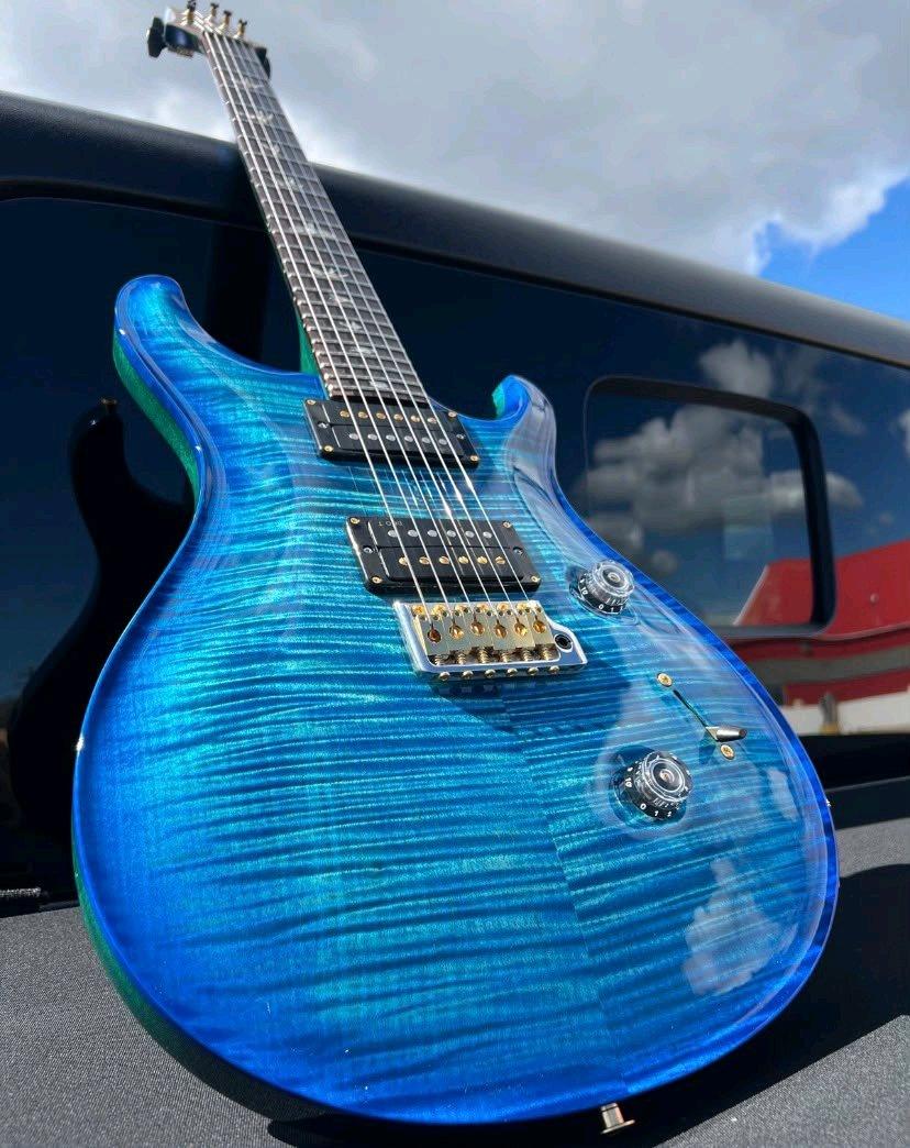 PRS Custom 24 10Top Sprayers Choice Electric Guitar  Arctic - Afton, New York - FleaMarketBay