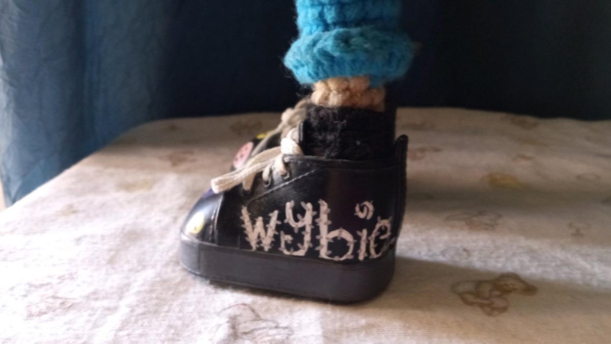 Handmade Crochet Wybie Doll from Coraline - Miami, Florida - FleaMarketBay