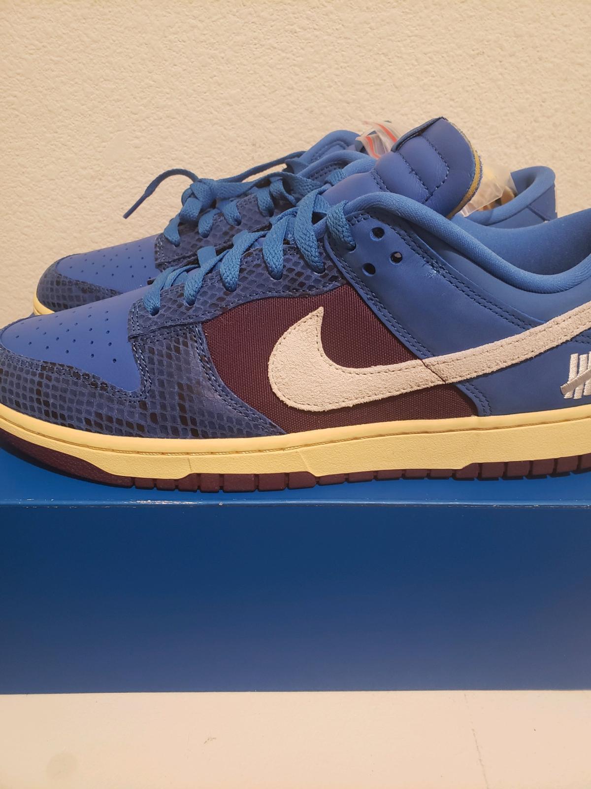 Nike dunk low Undefeated  blue men size 12 - Calimesa, California - FleaMarketBay