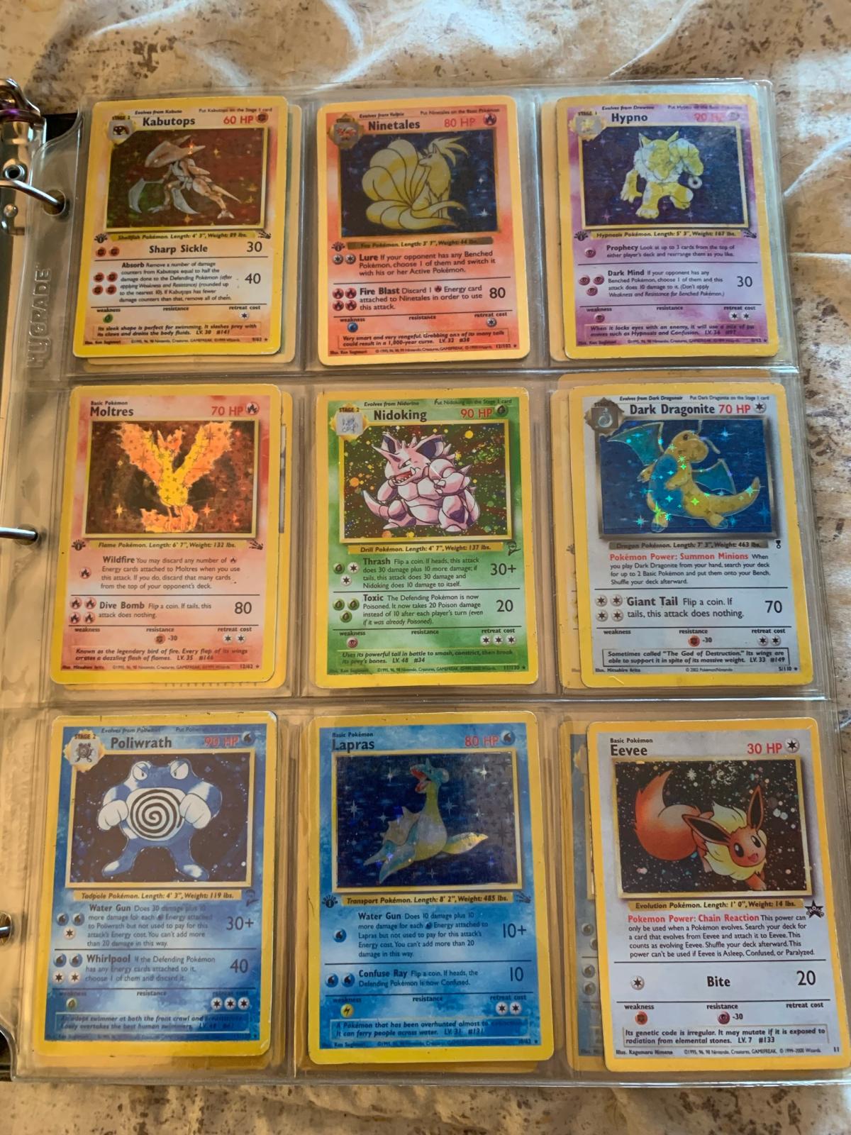 Pokmon cards binder - Los Angeles, California - FleaMarketBay