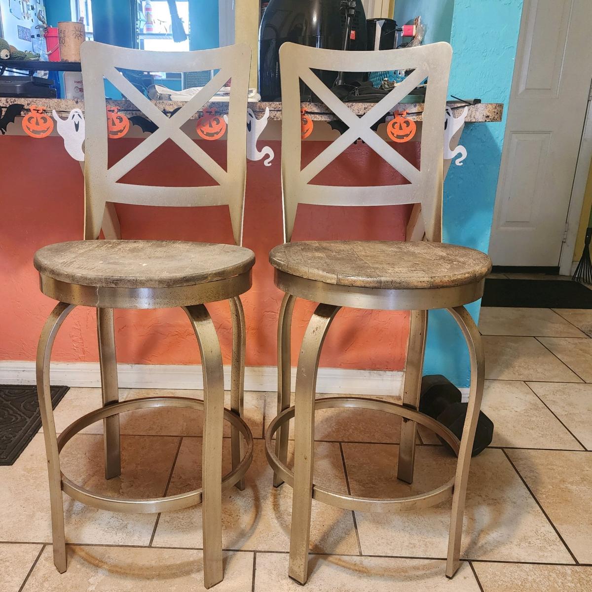 steel dining room stools - Alachua, Florida - FleaMarketBay