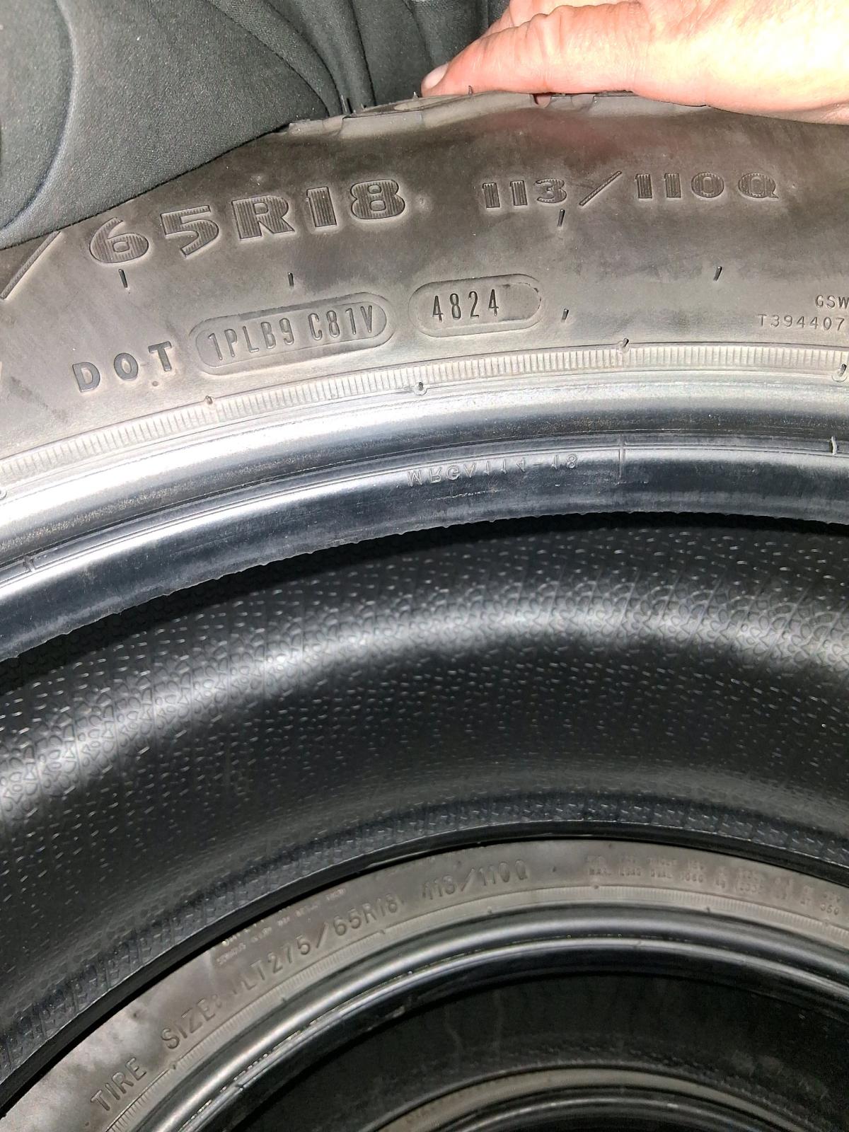 Set of 4 Goodyear wrangler TERRITORY MT  LT27565R18 1131100 - Salt Lake City, Utah - FleaMarketBay