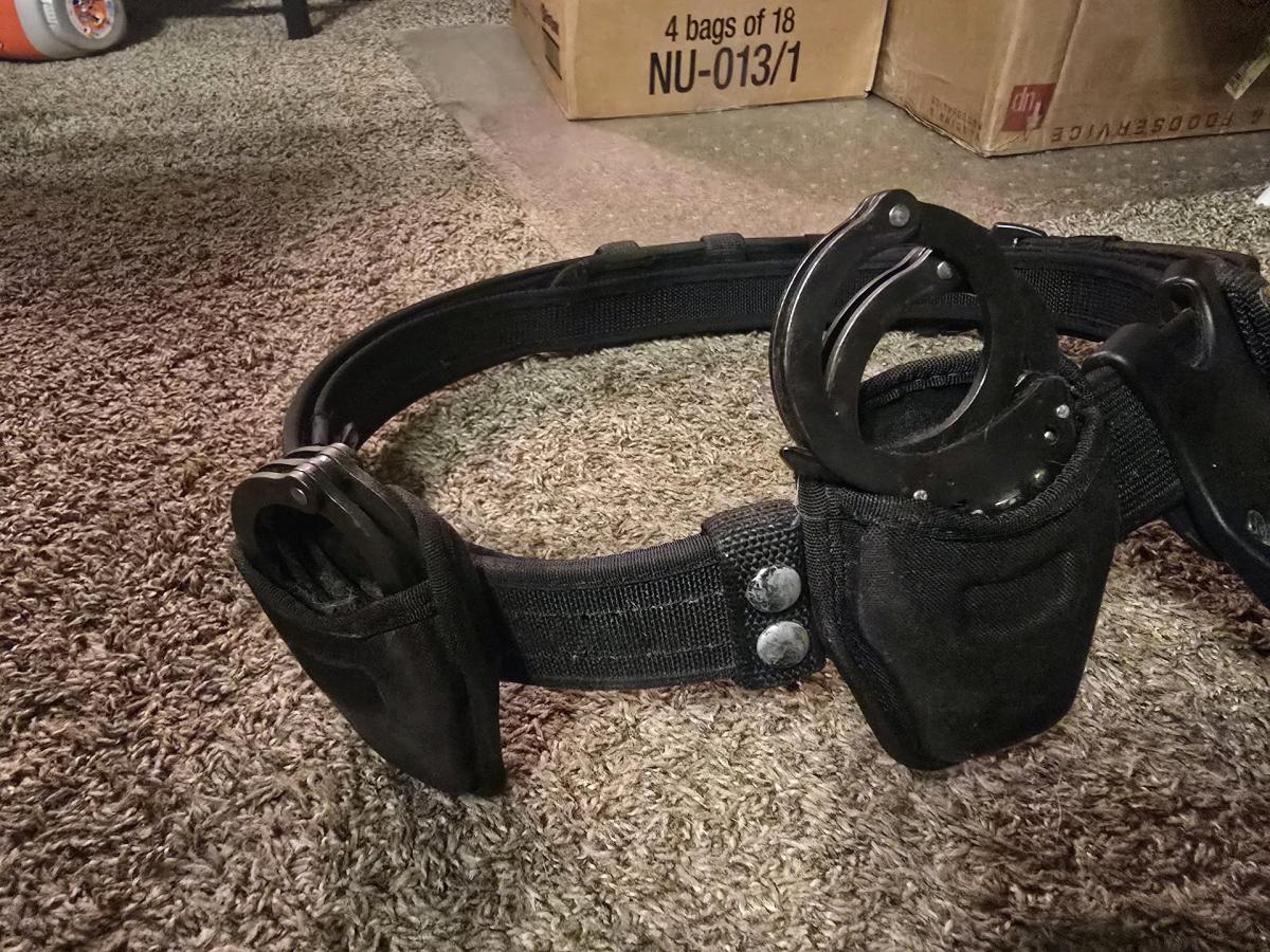 Blackhawk Tactical Duty Belt Rig Set w Level 3 Holster Dual - Sulphur, Oklahoma - FleaMarketBay