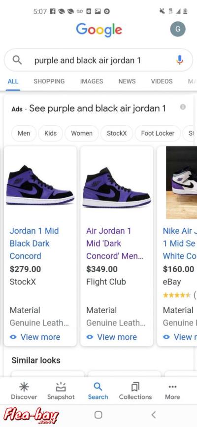 Nike Air Jordan 1 concord" - Thumbnail 5