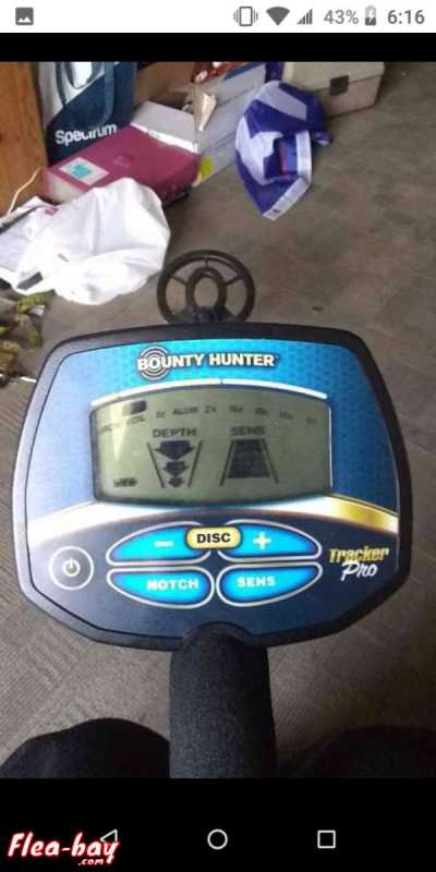 bounty hunter tracker pro metal detector - Midland, Michigan