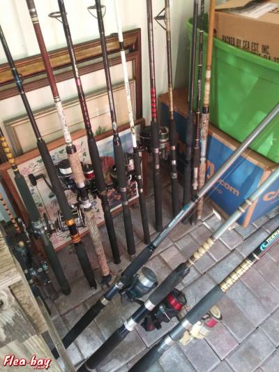 FISHING RODS & REELS