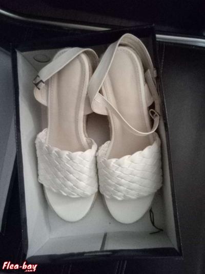 Brand New in box White Wedges
