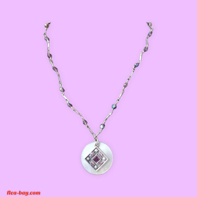 purple beaded necklace - Thumbnail 2