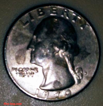 This 1970-D Washington Quarter Dollar; US.Minted coin! - Thumbnail 4