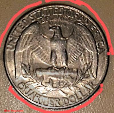 This 1970-D Washington Quarter Dollar; US.Minted coin! - Thumbnail 6