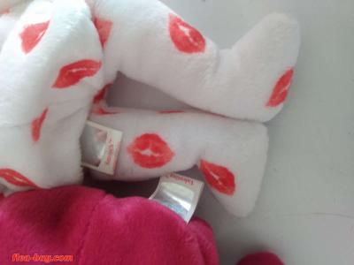 Valentine's beanie babys with flower vase - Thumbnail 4