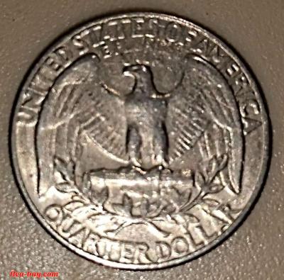 This 1970-D Washington Quarter Dollar; US.Minted coin! - Thumbnail 2