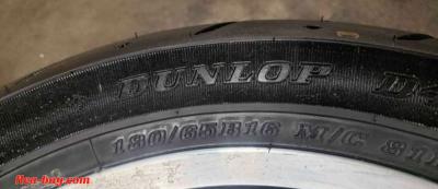 Harley Davidson rim, tire & rotor - Thumbnail 3