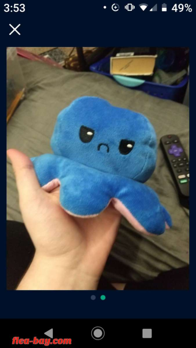 reversible octopus plushie - Thumbnail 2