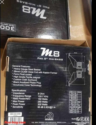 New Massive Audio M8 pro 8" mid range - Thumbnail 4