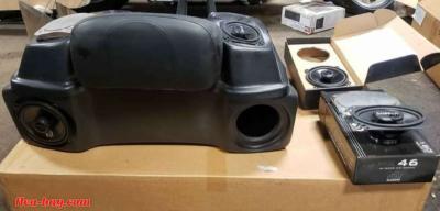 Harley Davidson fiberglass touring pack