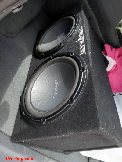 Kenwood speakers and amp - Thumbnail 2