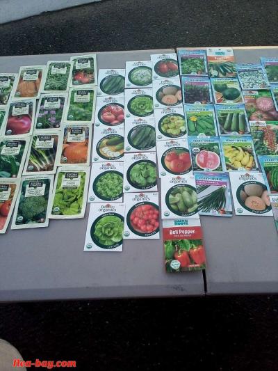 25 pk.VEGETABLES HERBS FRUITS AND FLOWERS SEEDS - Thumbnail 2