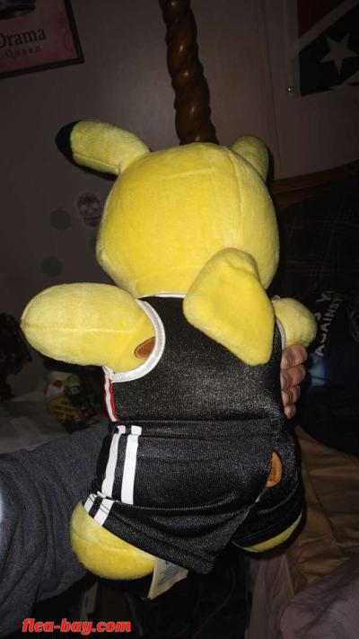 two large Pikachu stuffed dolls with talking voice box in th - Thumbnail 5