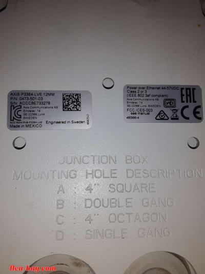 Axis communications  security camera - Thumbnail 3