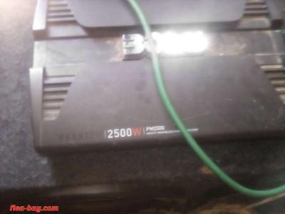 ,2 2300 watt boss speakers and 2500 watt phantom amp - Thumbnail 2