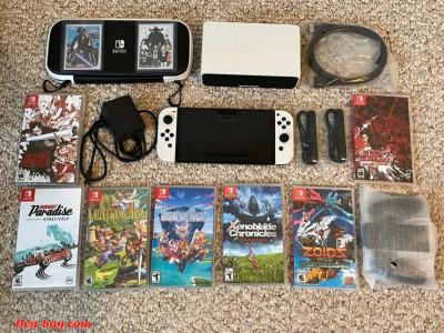 OLED Nintendo switch bundle