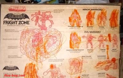 1985 fright zone trap field strongholds of terror lego unope - Thumbnail 3