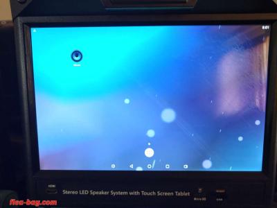 (DOLPHIN KARAOKE BLUETOOTH 2X10" WOOFER TOUCH SCREEN SPEAKER - Thumbnail 3