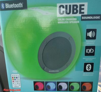 BLUETOOTH CUBE SPEAKER - Thumbnail 1
