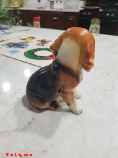 Vintage Dog Beagle Figure 4" Tall Made in Japan Free Shippin - Thumbnail 3