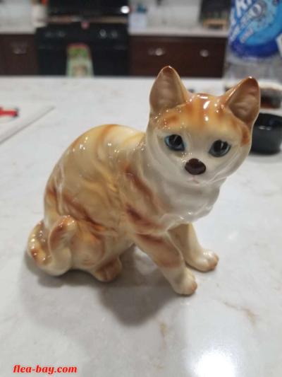 Vintage Cat Figure 4" Tall  Made in Japan Numbered 1559 Home - Thumbnail 5