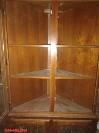 corner china cabinet - Thumbnail 2