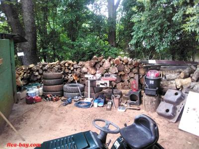 riding lawn mower, saws ,self propel lawn mower shop vac - Thumbnail 2