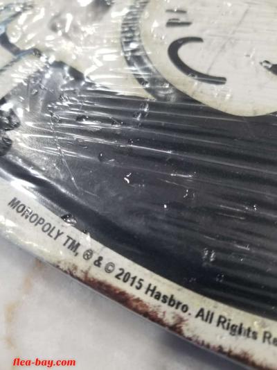Vintage 2015 Metal Monopoly Sign Hasbro Wall hanging - Thumbnail 3