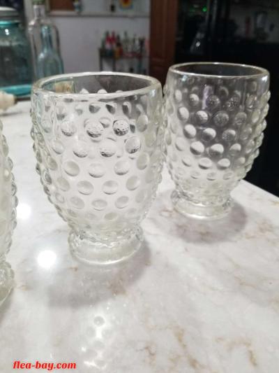 Vintage Tiara Indian Glass Pitcher and 3 Glasses Local Only - Thumbnail 6