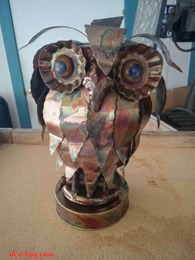 Vintage Owl Music Box - Phelan, California